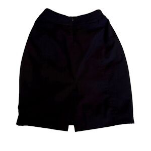 Calvin Klein‎ Knee Length Black Pencil Skirt; Women's Size XS/S